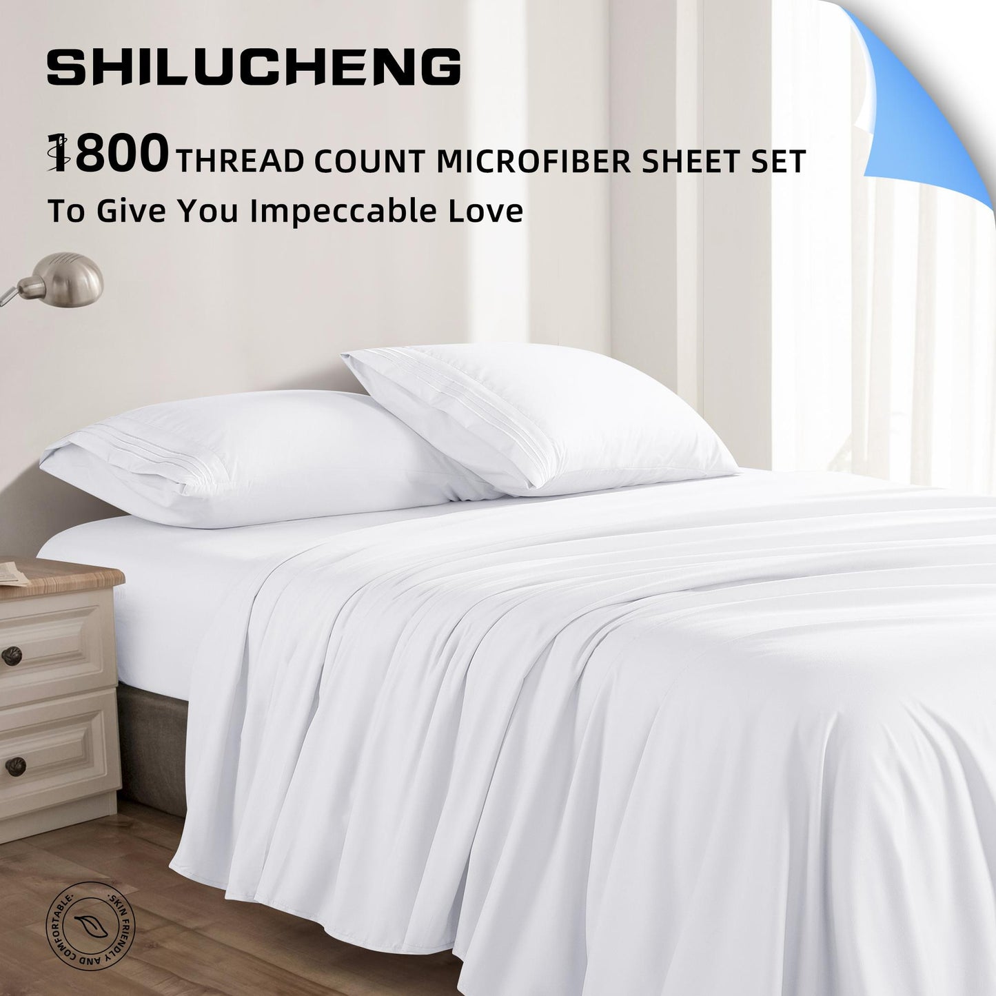 KATOON 4 PC Sheet Set