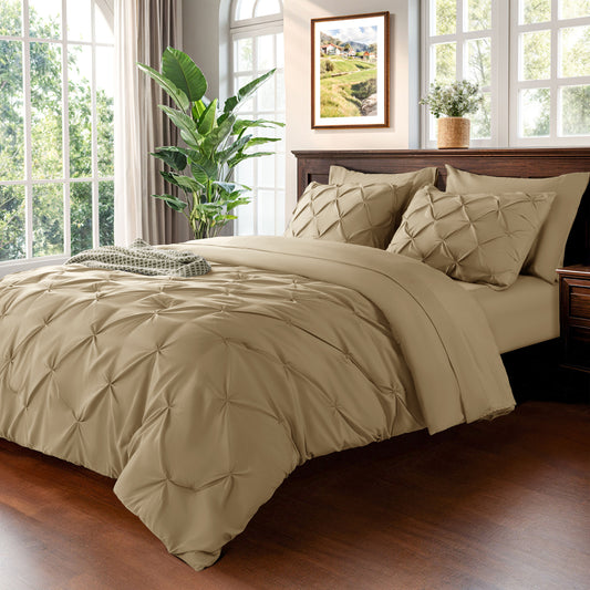 Baauye Luxury Comforter Set -7PC