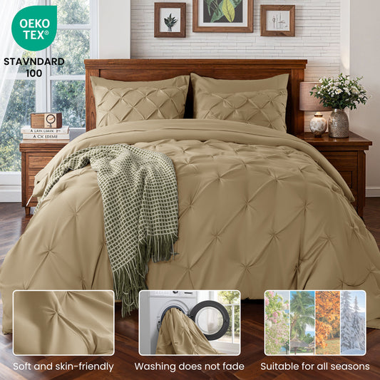 Baauye Luxury Comforter Set -7PC