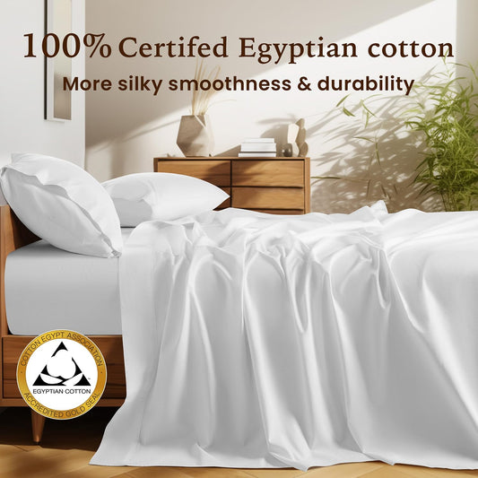 1500TC Egyptian Cotton Sheet Set -4PC