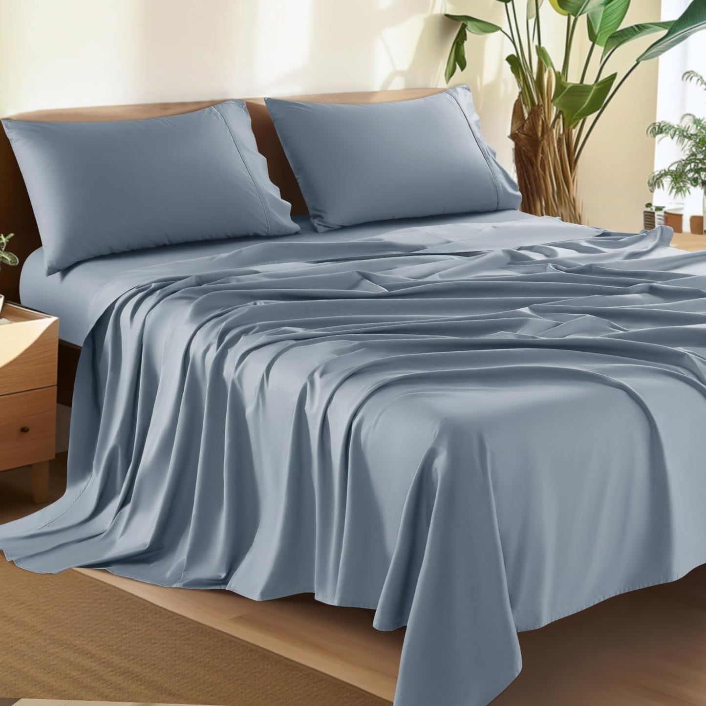1500TC Egyptian Cotton Sheet Set -4PC