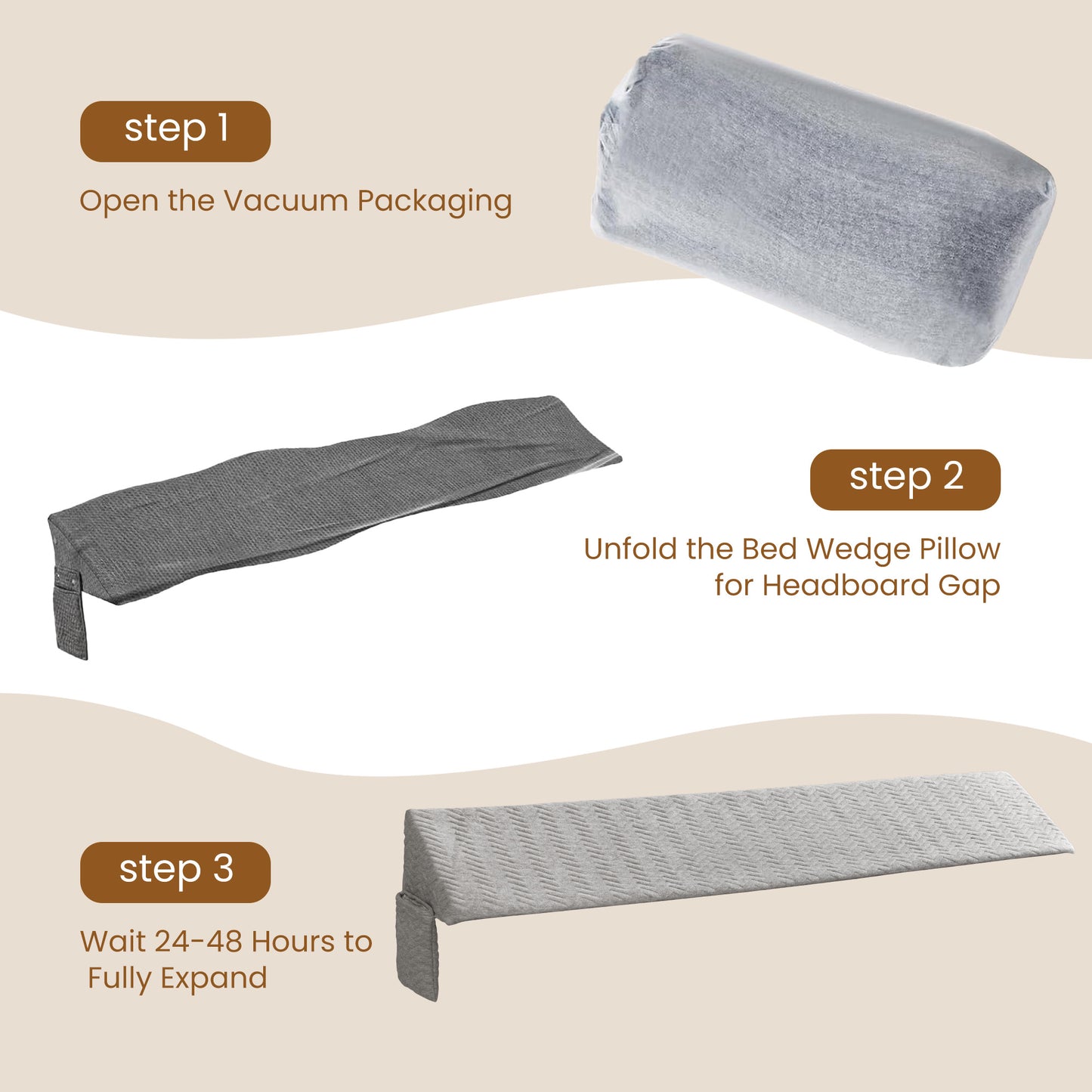 Wedge Triangle Pillow