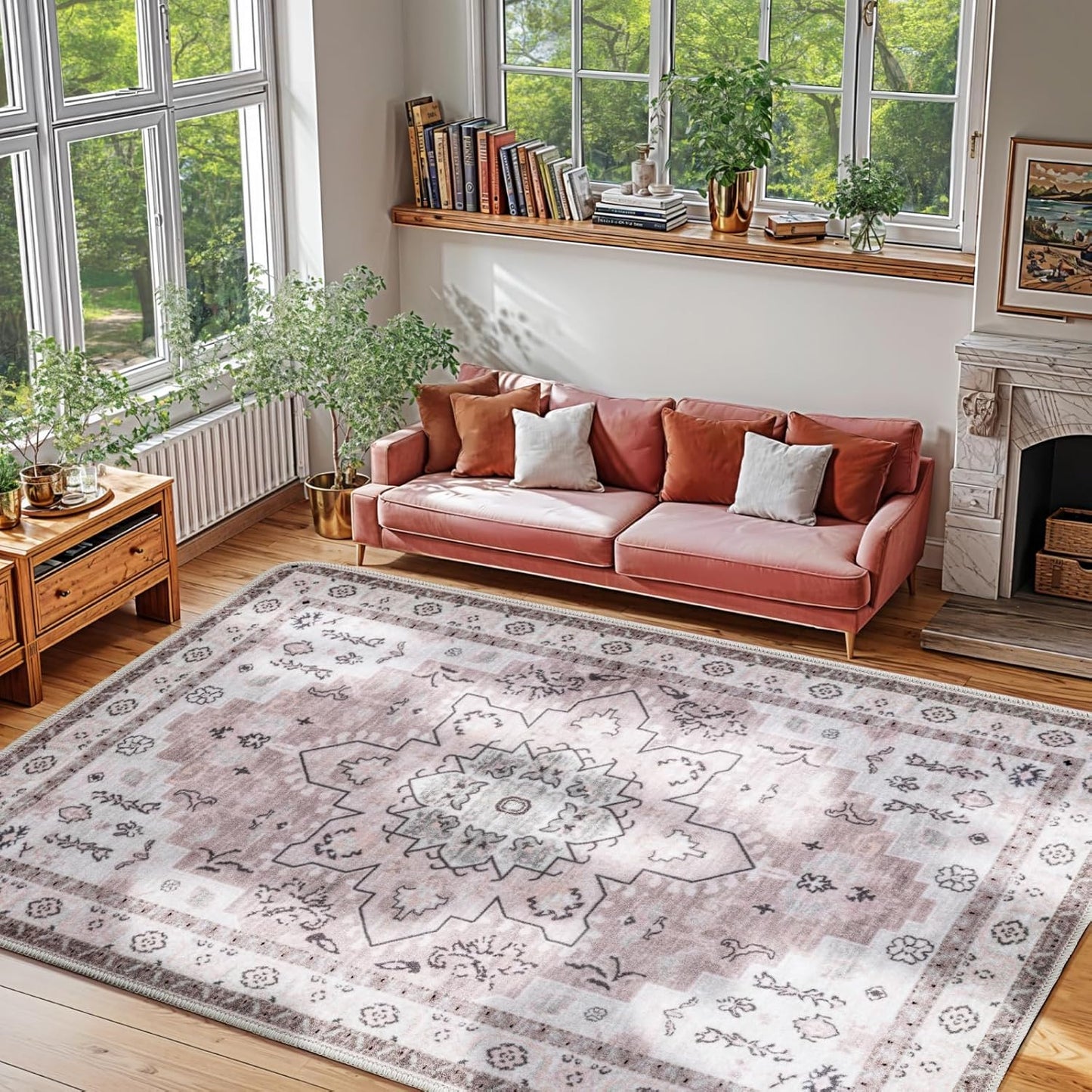 Washable Non-Slip Soft Pet-Friendly Rug