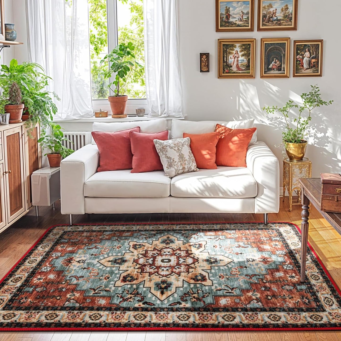 Washable Non-Slip Soft Pet-Friendly Rug