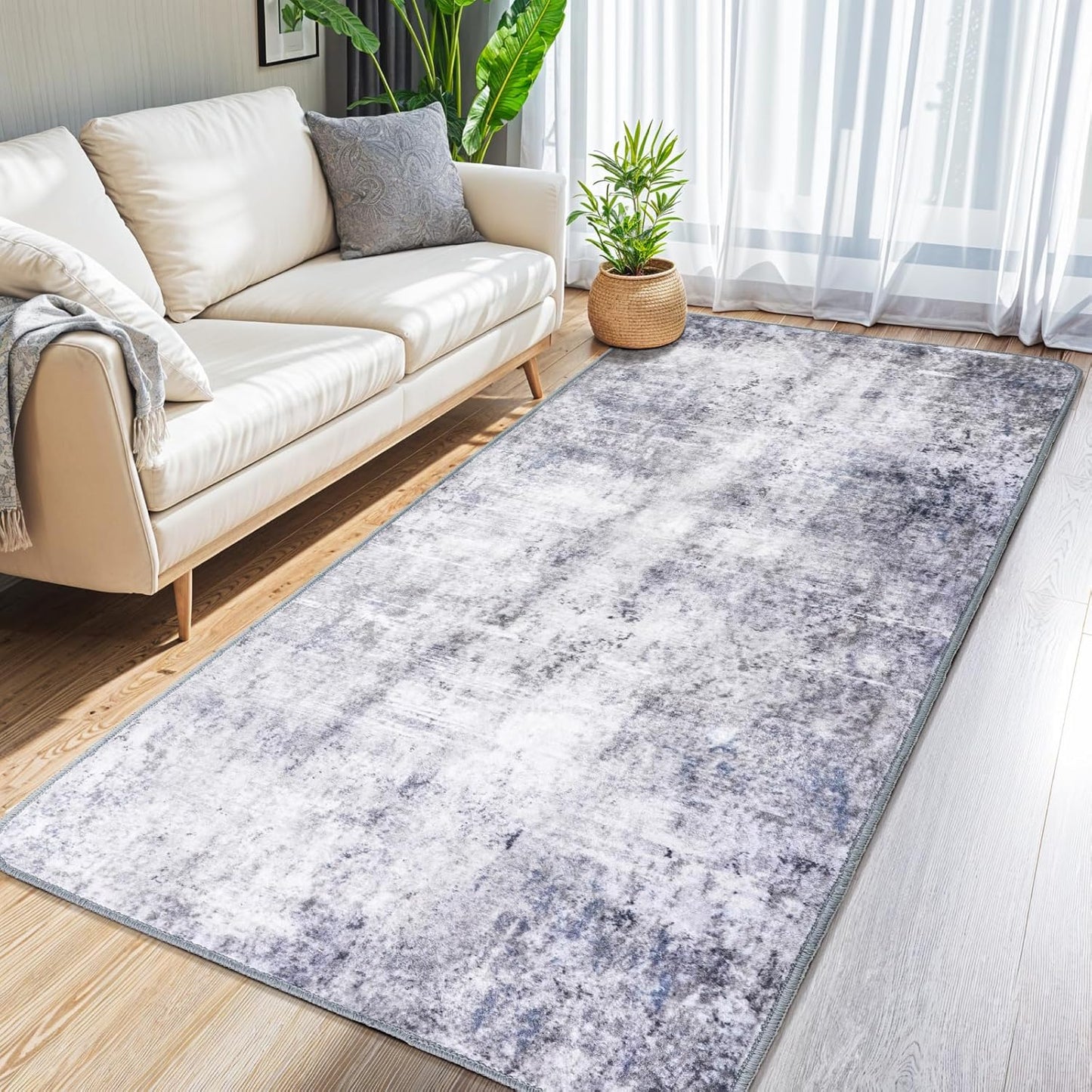 Modern Neutral Non - Slip Rug
