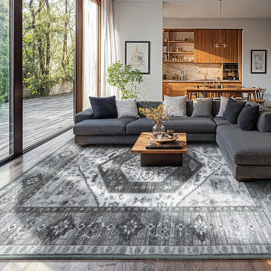 Washable Non-Slip Soft Pet-Friendly Rug