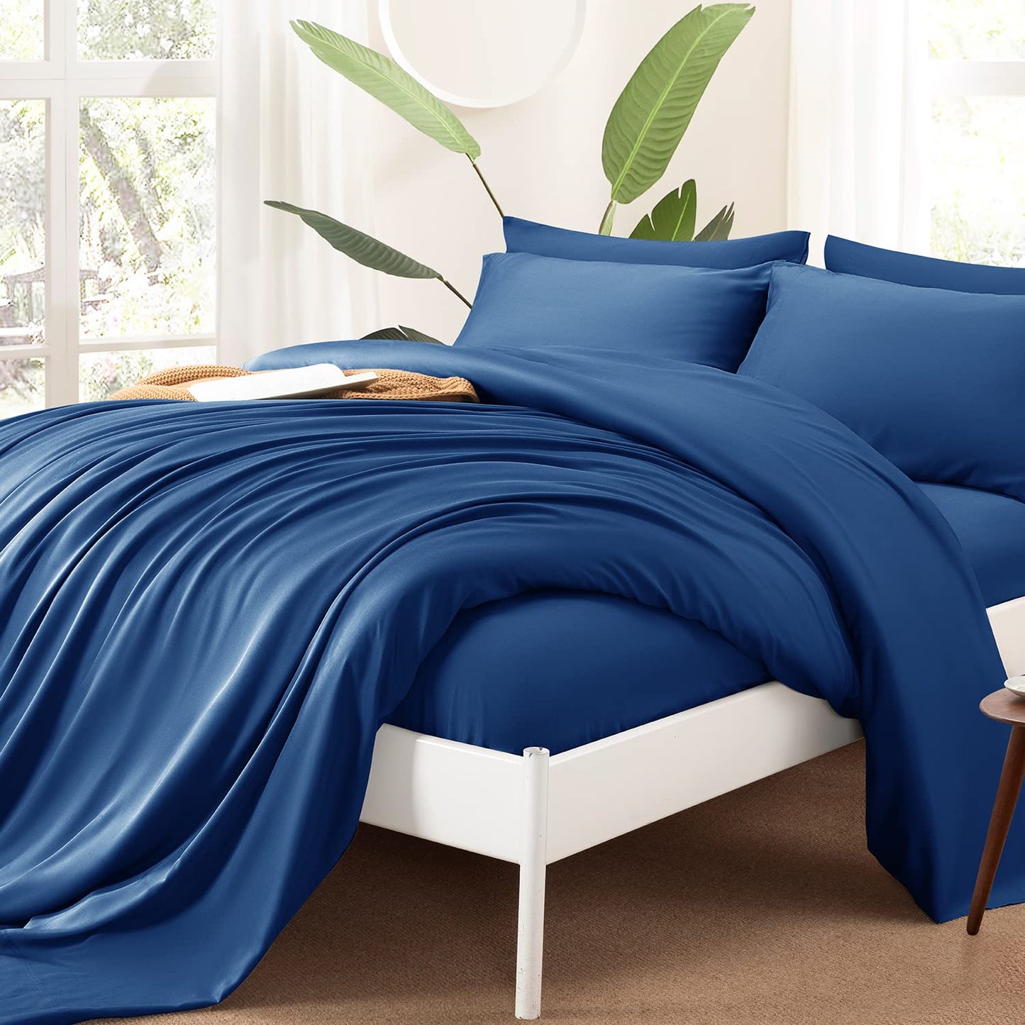 KATOON 100% Bamboo Cooling Sheet 4/6 Pieces