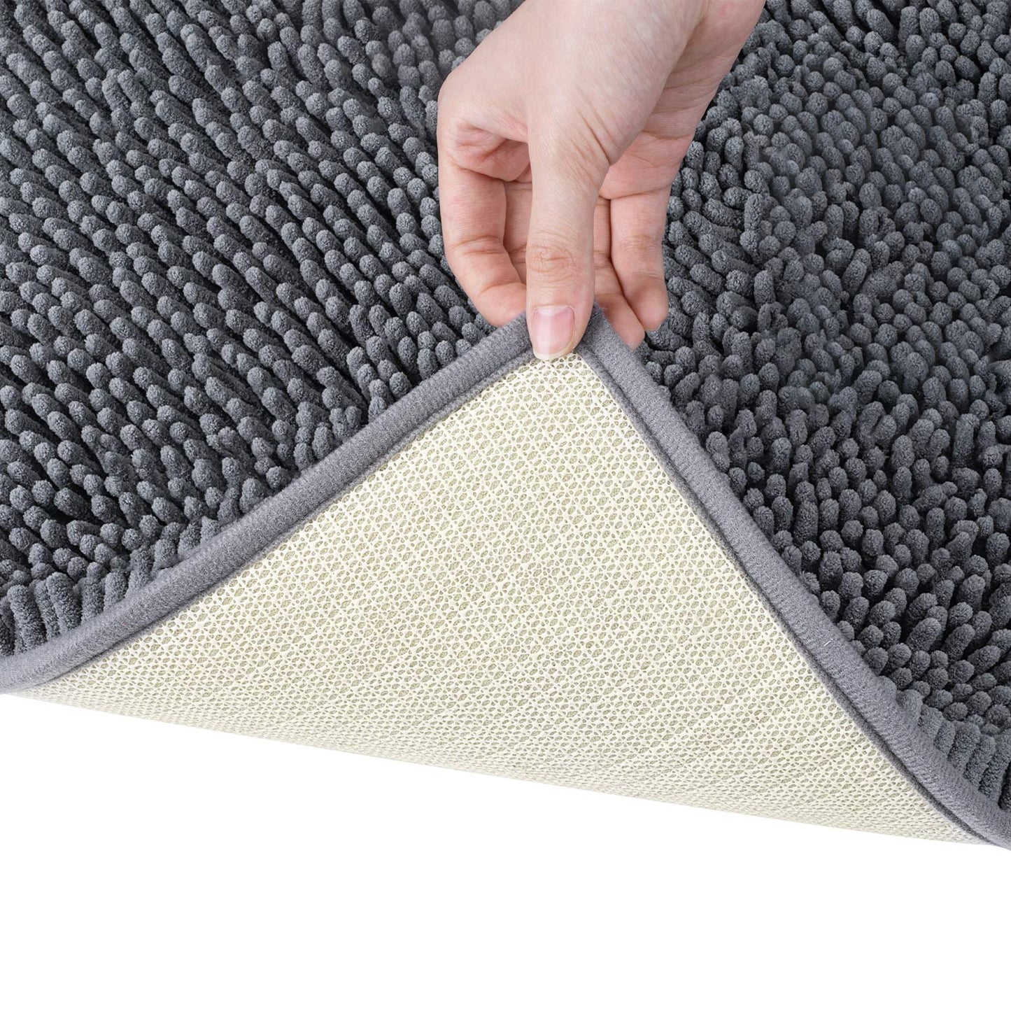Chenille Soft Plush Bathroom Mat