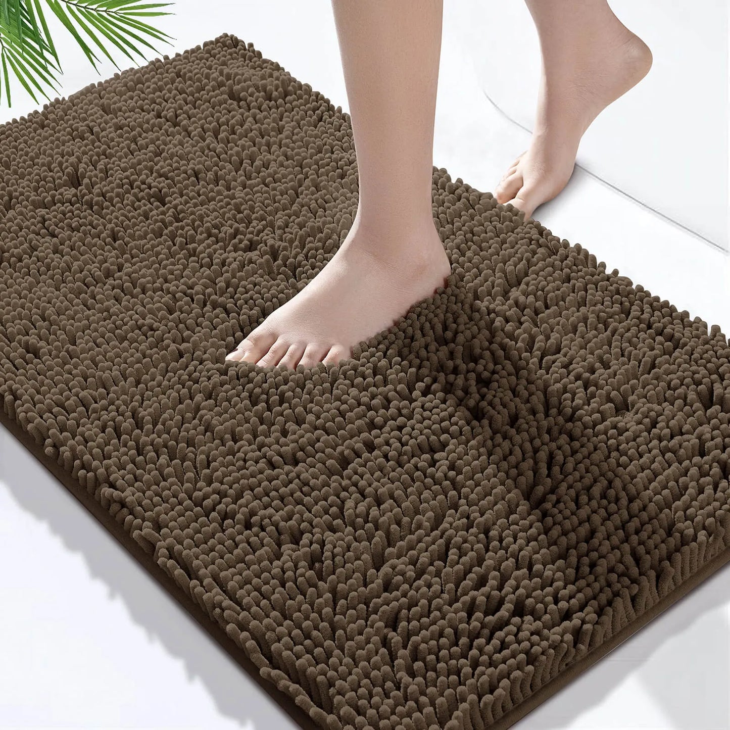 Chenille Soft Plush Bathroom Mat