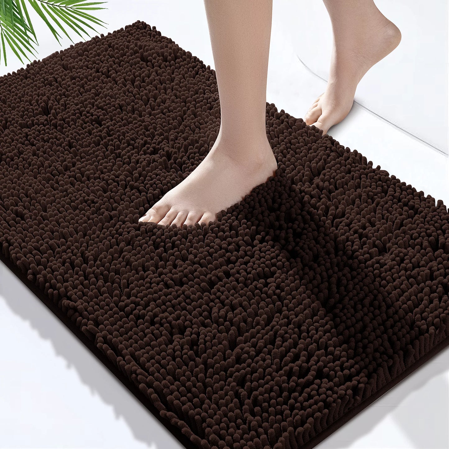 Chenille Soft Plush Bathroom Mat