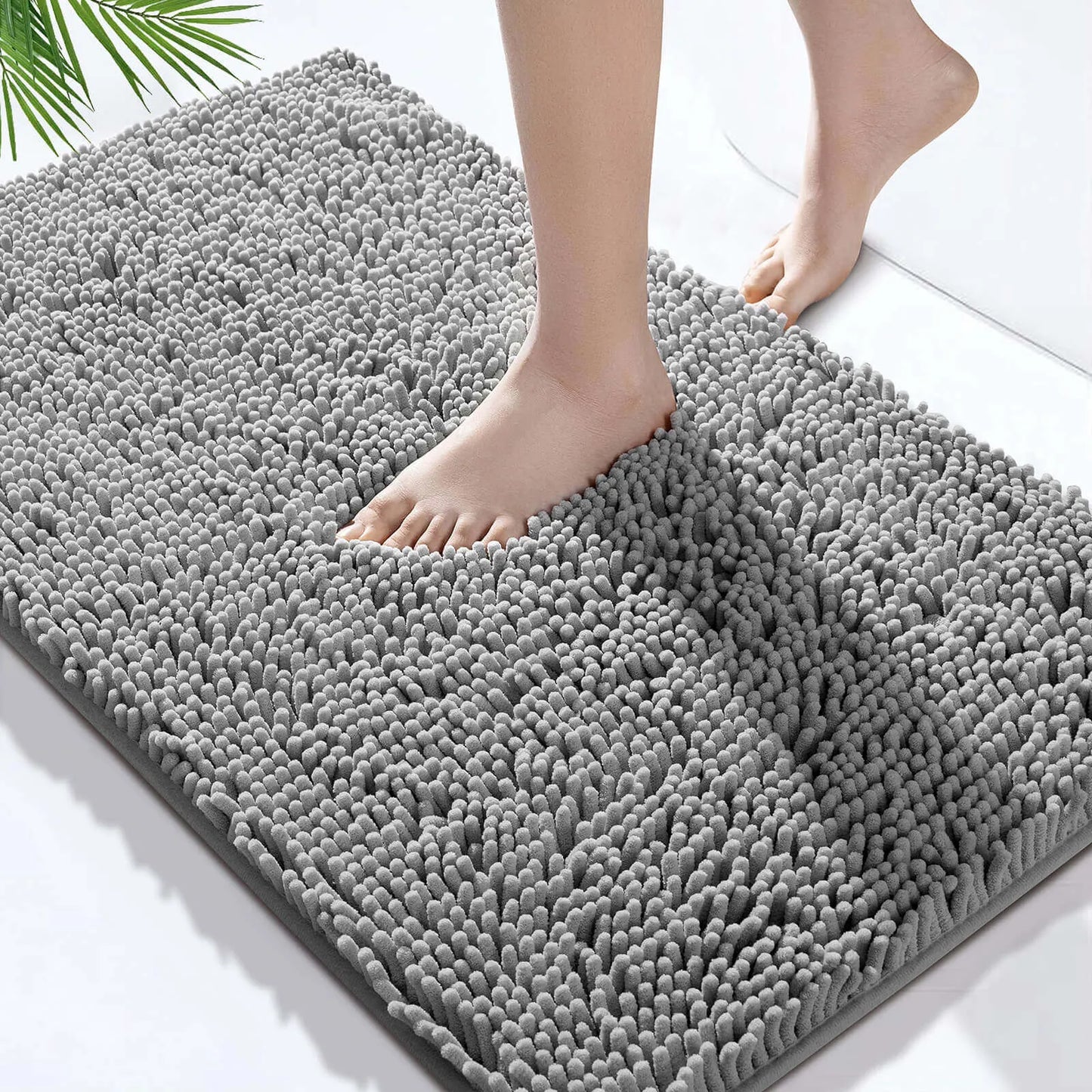 Chenille Soft Plush Bathroom Mat