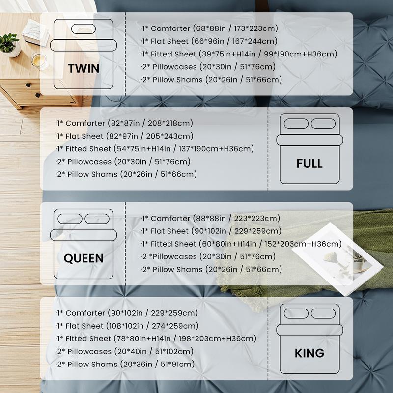 Luxury Comforter Set -7PC