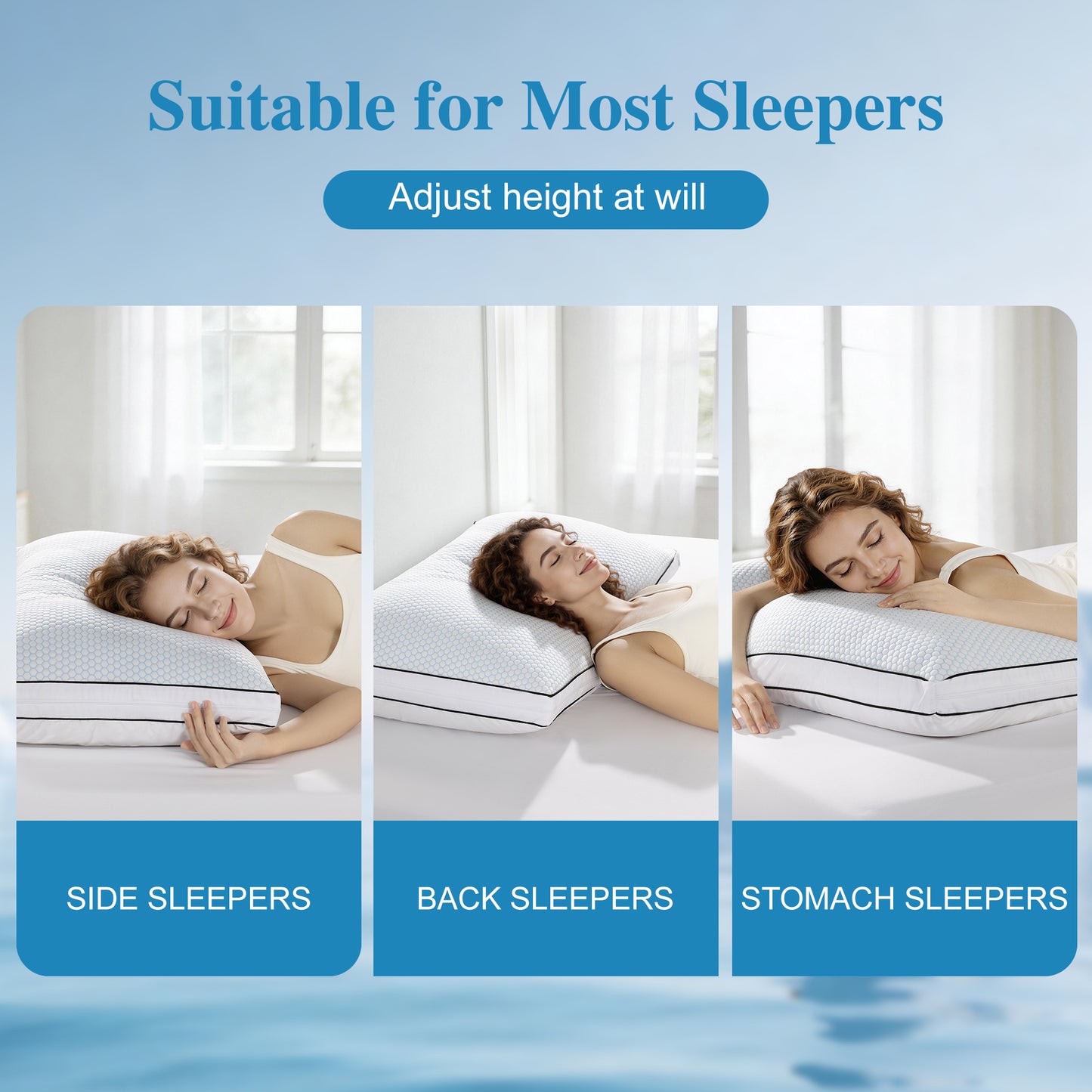 Dual Fill Cooling Pillow