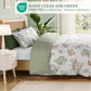 Floral Cotton Duvet Cover 3 Piece Set