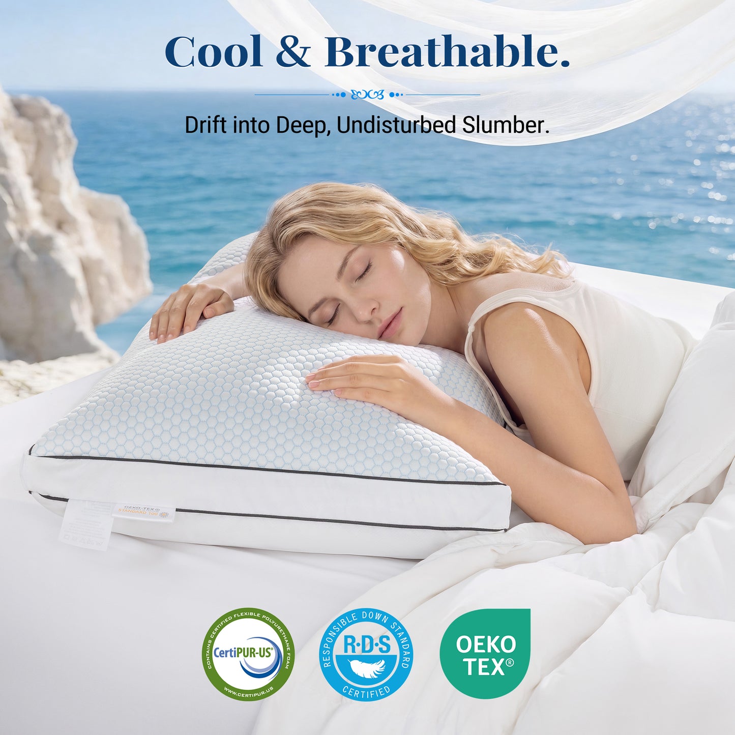 Dual Fill Cooling Pillow