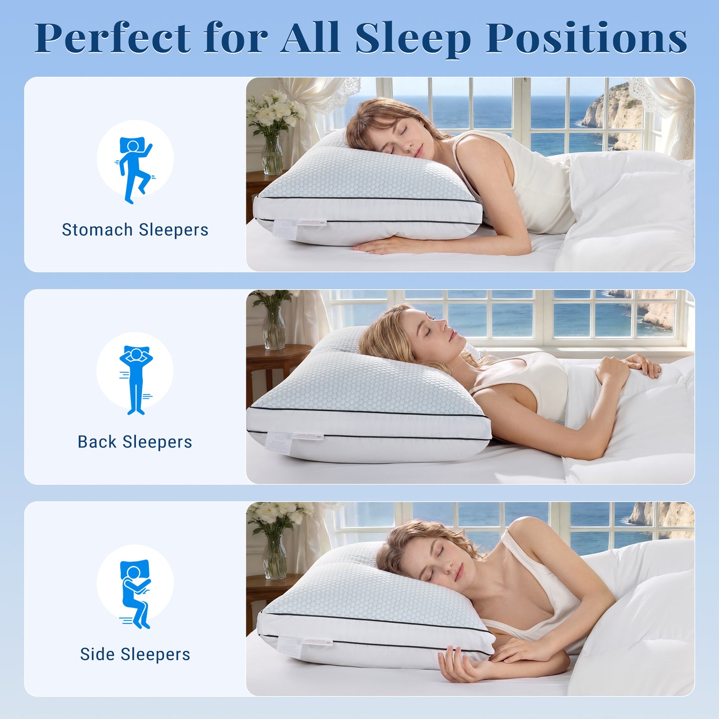 Dual Fill Cooling Pillow