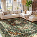 Neutral Vintage Absorbent Soft Rug