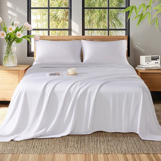 Baauye Bamboo Cooling Sheet Set 4 Pieces