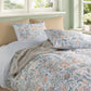 Floral Cotton Duvet Cover 3 Piece Set