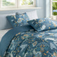 Floral Cotton Duvet Cover 3 Piece Set