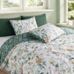 Floral Cotton Duvet Cover 3 Piece Set