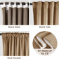 Velvet Semi Blackout Curtains