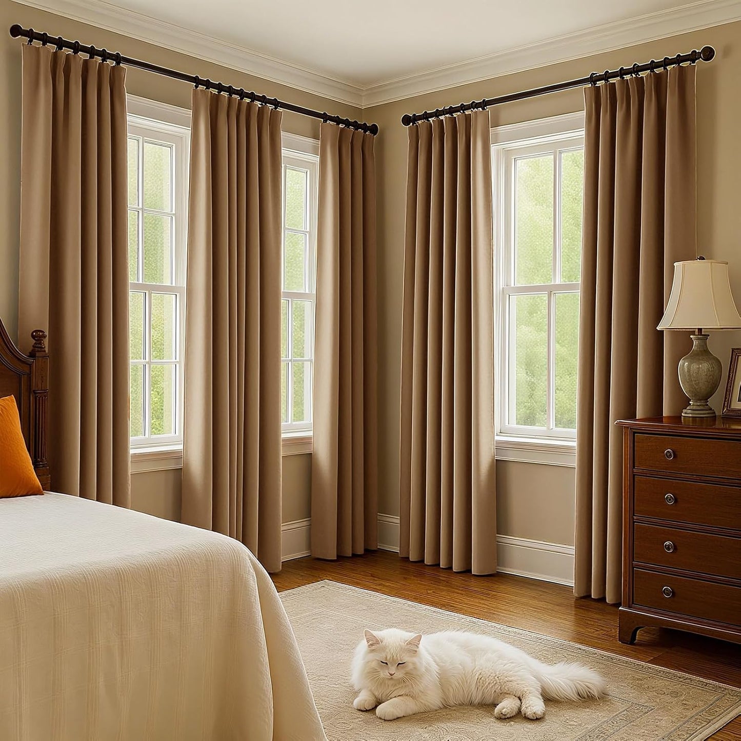 Velvet Semi Blackout Curtains