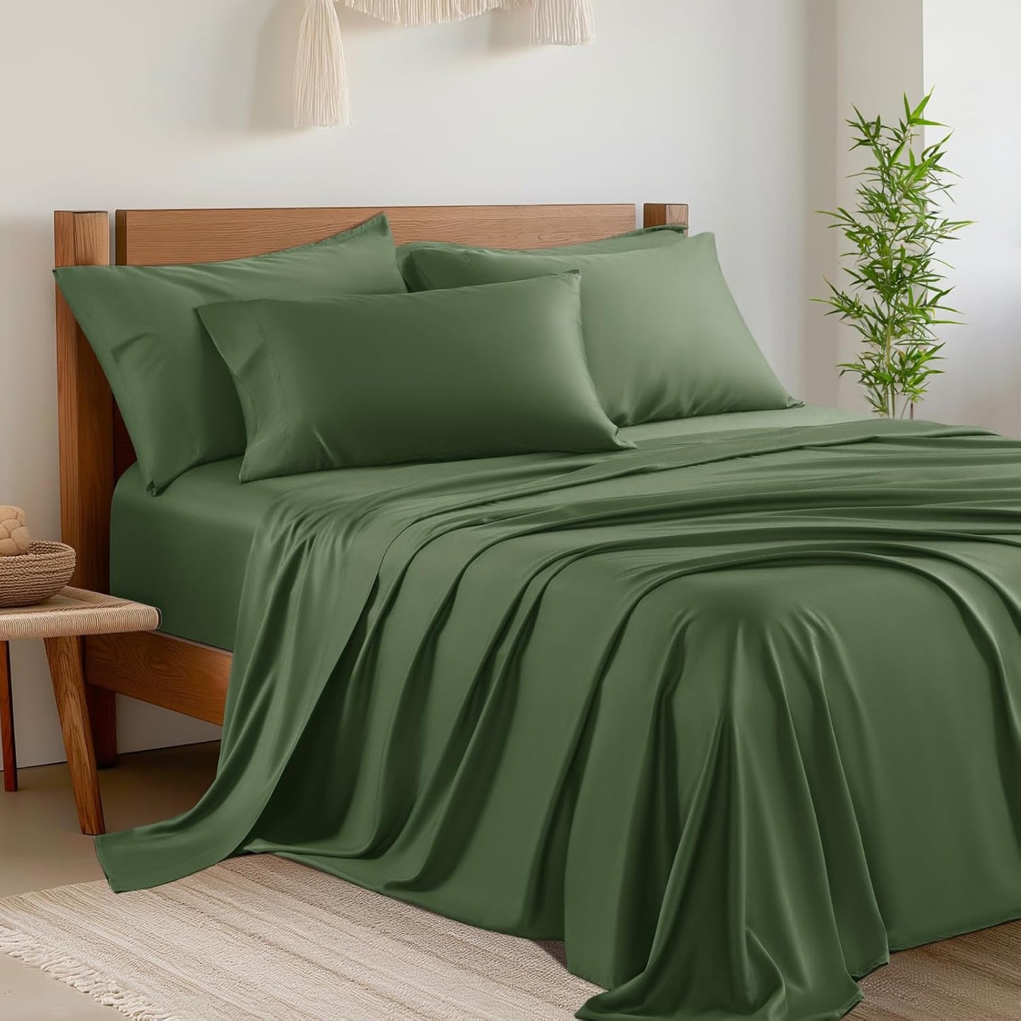 Bamboo Cooling Sheet Set 4/6 Pieces