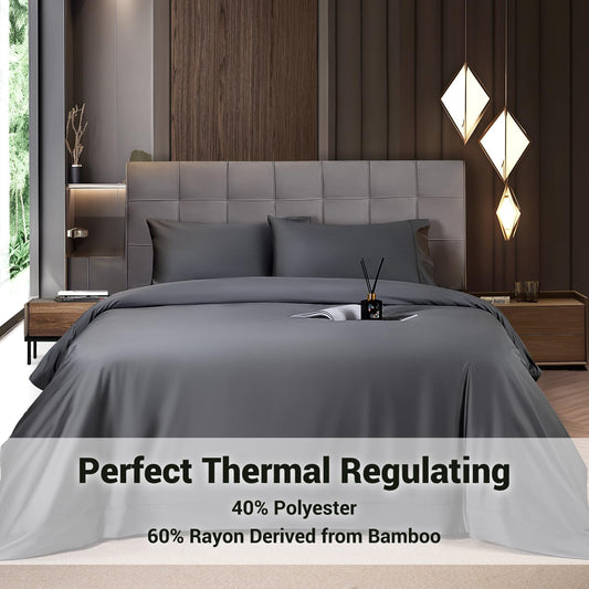 Bamboo Cooling Sheet Set 6 Pieces