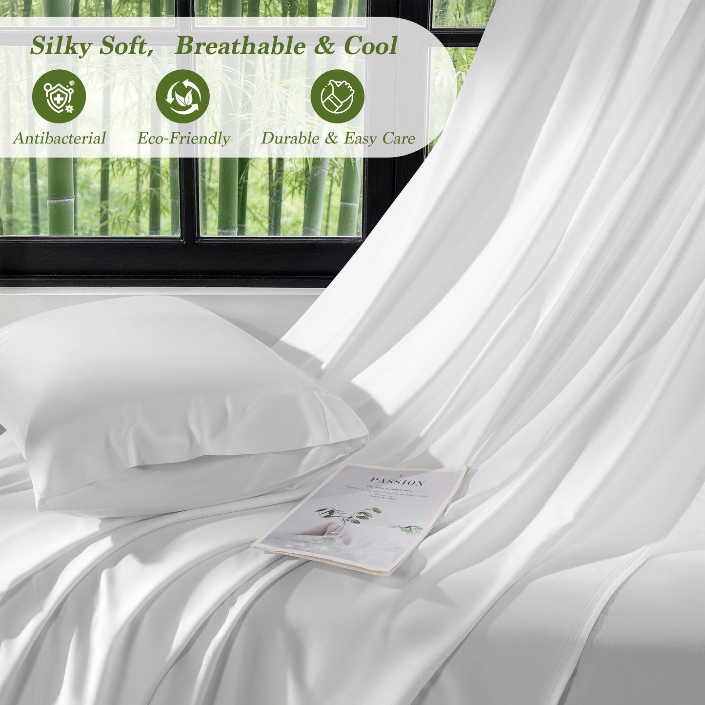 100% Natural bamboo sheets