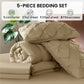 Baauye Luxury Comforter Set -7PC