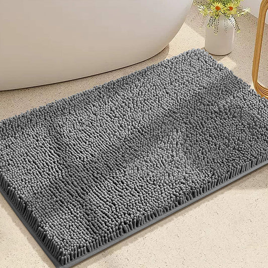 Chenille Soft Plush Bathroom Mat