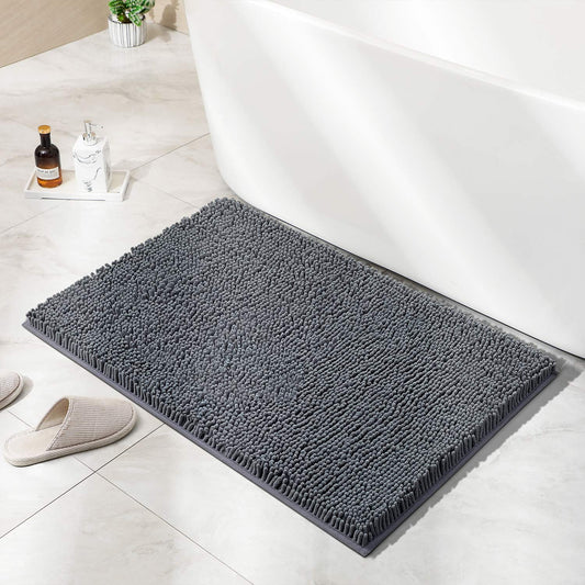 Chenille Soft Plush Bathroom Mat