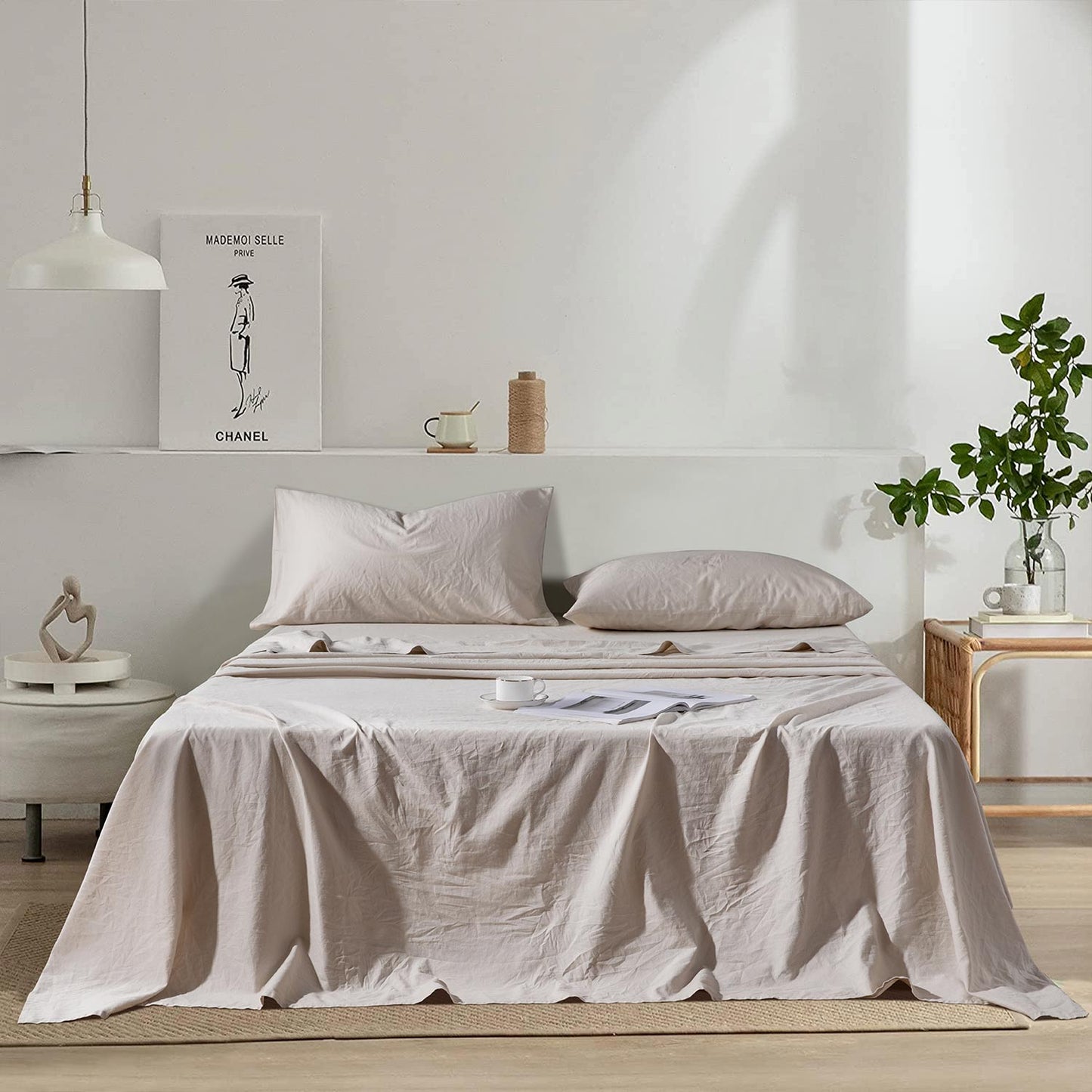 French Linen Sheet Set