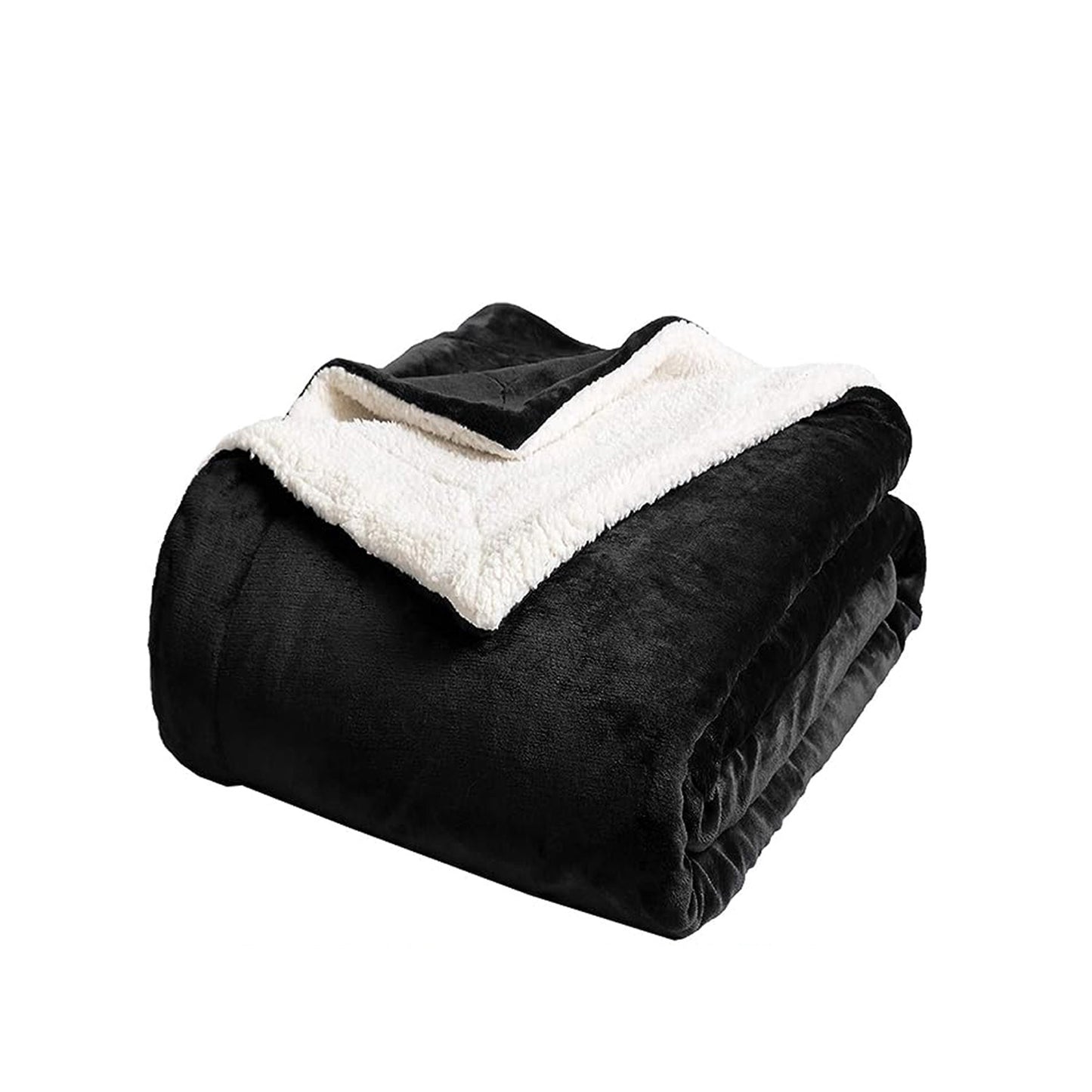 Luxury Sherpa Fleece Bed Blanket