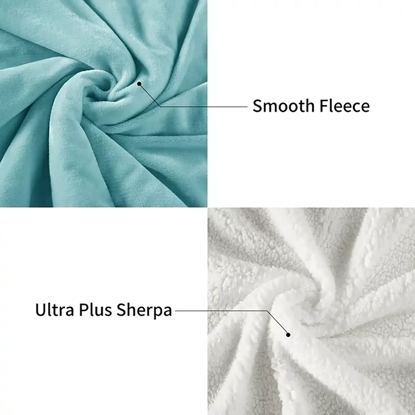 Shilucheng Soft Sherpa Fleece Blanket, Thick Warm Velvet Throw Blanket for Bed Couch