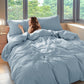 Natural Linen Duvet Cover Set 3PC