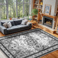 Neutral Vintage Absorbent Soft Rug