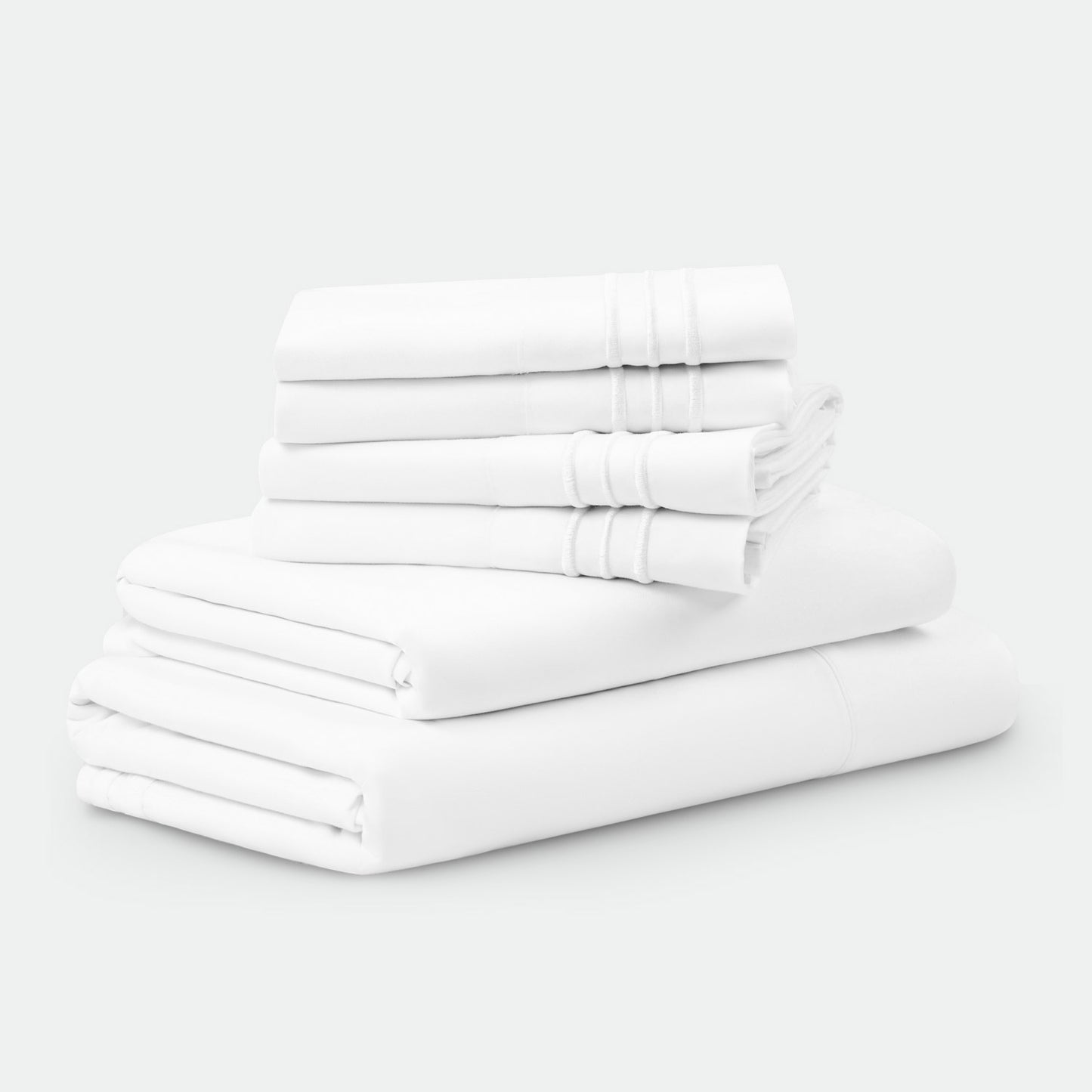 Microfiber+ 1800 Thread Count 6 PC Sheet Set